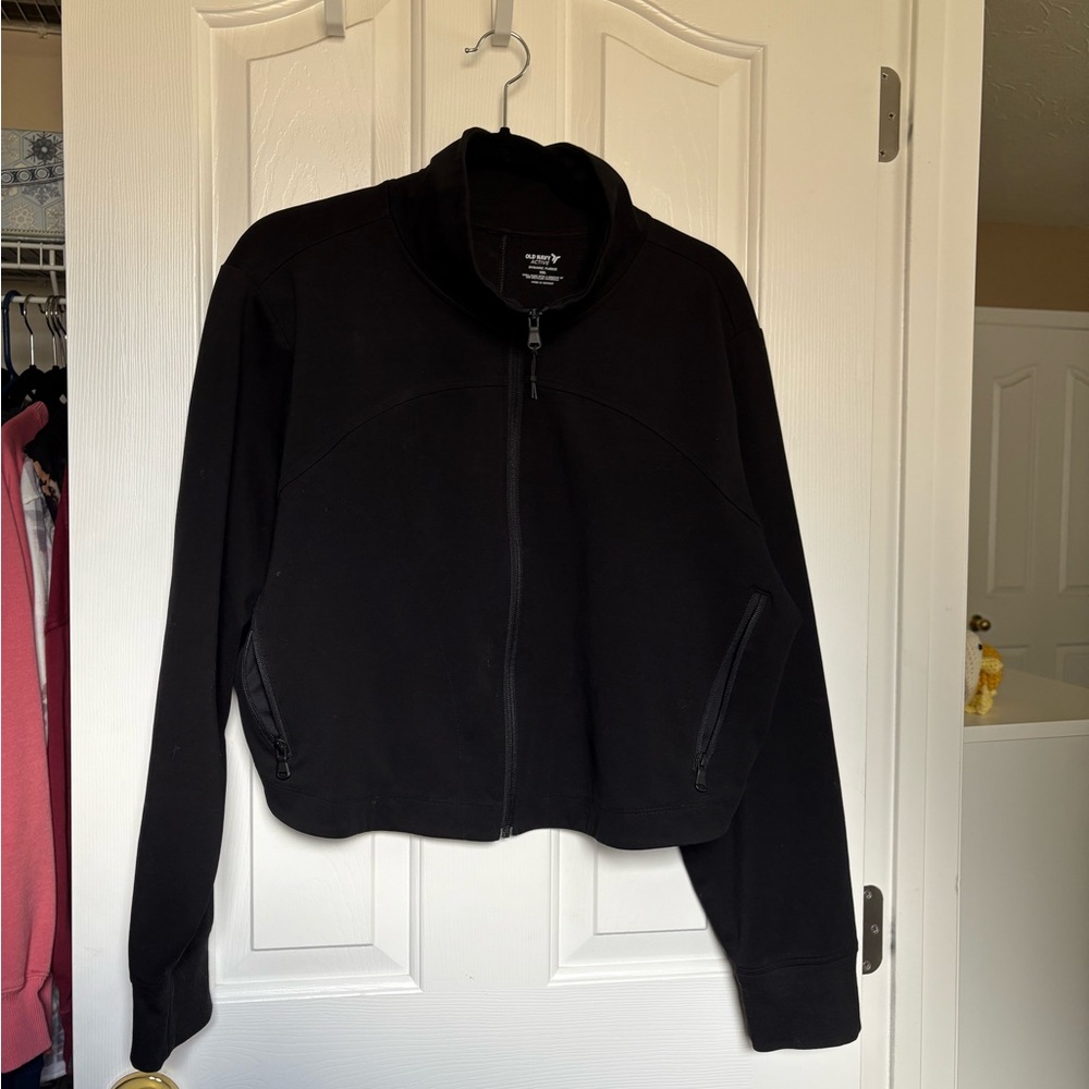 Activewear Cropped Zip